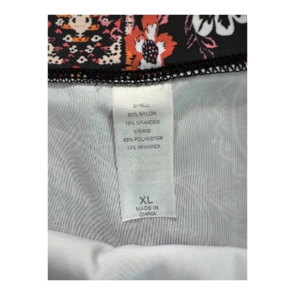 π EUC Womenβs Multi Color Floral Paisley Tankini Set | Size XL - Picture 7 of 8